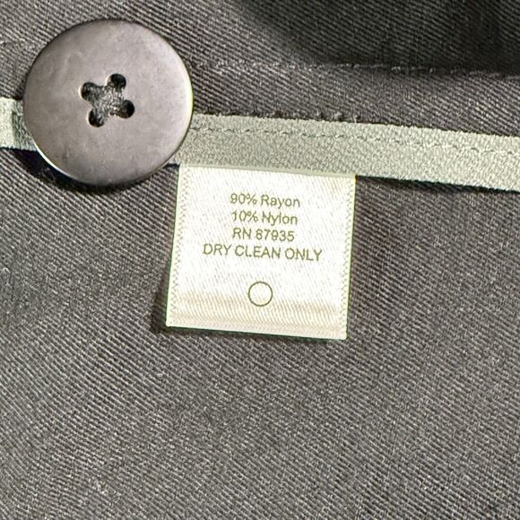 LOGO Lori Goldstein Duster Length Blazer Jacket Size 2x Long Sleeve Black! - Picture 11 of 14